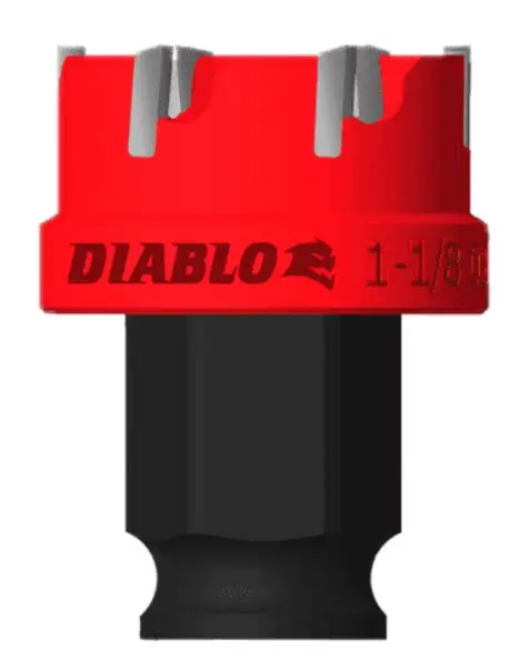 DHS1125CF  1-1/8" Steel Demon™ Carbide Teeth Hole Cutter DIABLO 