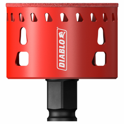 DHS2500DG   2-1/2''   DIABLO DIAMOND GRIT HOLE SAW 2-1/2" 