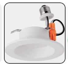 RDPS4-MCT5   DL RES 4'' Round E26 120V Smooth