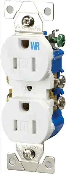TWR270W   DPULEX. TR. WR. 15A. WHITE.