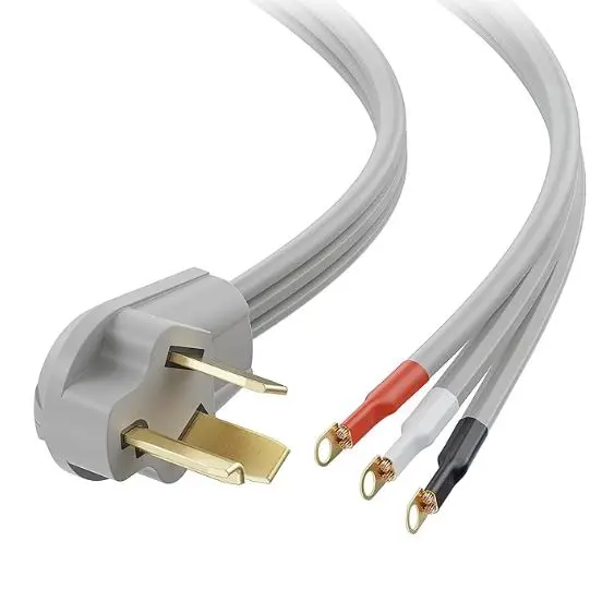 40021E  DRYER CORD  GRAY 6FT  30A  3-0 AW