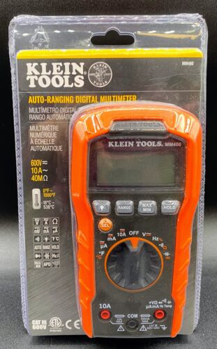 MM400 Digital Multimeter, Auto-Ranging, 600V