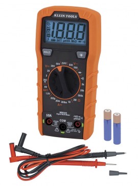 Digital Multimeter, Manual-Ranging, 600V
