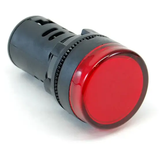 EB17555  LED PILOT    RED 12-24V  22MM PILOTO