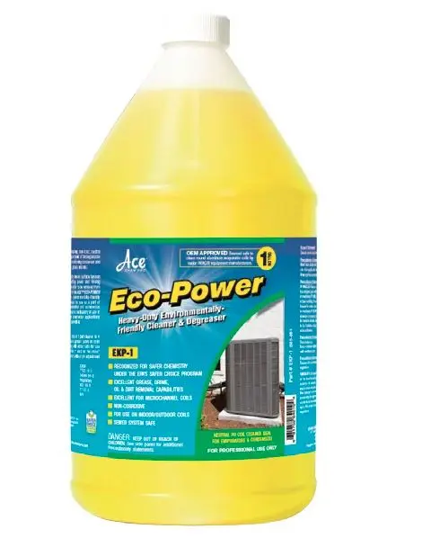 [EKP-1] EKP-1 ECO POWER HEAVY DOTY Concentrated, non-foaming, heavy-duty condenser coil cleaner and degreaser recognized for “SAFER CHEMISTRY” under the EPA’s Safe Choice Program  AMARILLO