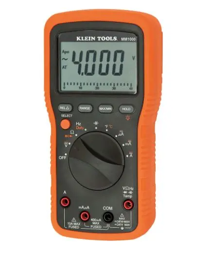 MM1000  ELECTRICANS/HVA  MULTIMETER KLEIN