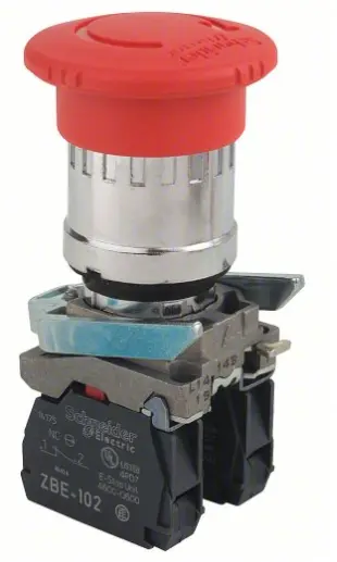 EB20300 EB18700  EMERGENY PUSH BUTTON  PLASTIC RED 