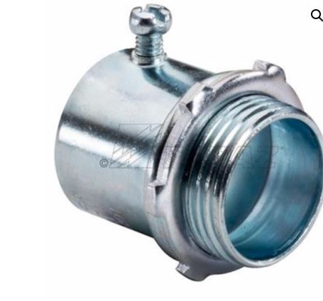 12112B  EMT 1-1/4'' SET SCREW CONNECTOR