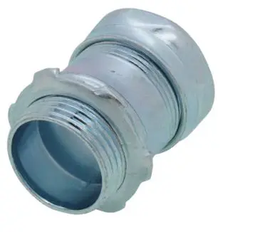 652SI  3/4'' EMT CONNECTOR  COMPRESSION STEEL INS 