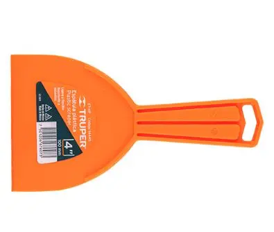 14445  4''  ESPATULA PLASTICA  4" Plastic Putty Knive