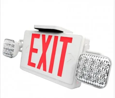 EXU2RW  EXIT  LIGHT WITH  BATTERY