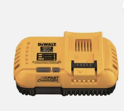 DCB118  FAN COOLED FAST CHARGER 20V CARGADOR BATERIA DEWALT