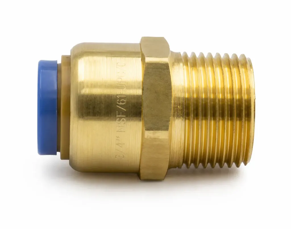 [FSBFA34] Brass Push-to-Connect x Female Pipe Thread Adapter 3/4".