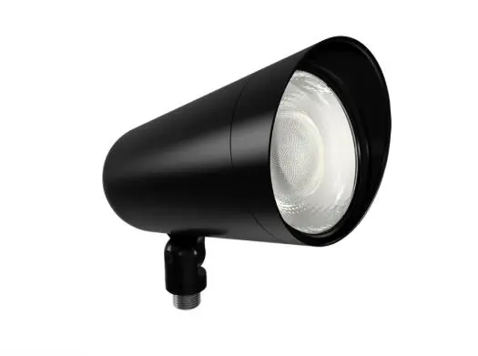 HB101B   FLOOD BULLET PAR38.BLACK 120V RAB