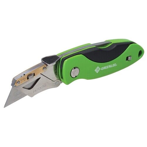 0652-23  FOLDING UTILITY KNIFE GREENLE