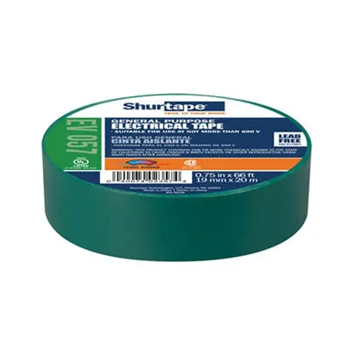 EV057GRN 200785 GENERAL PORPOSE TAPE [ GREEN ]