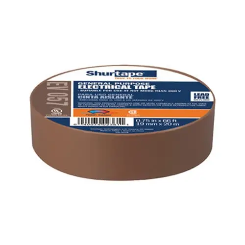 EV057BRN 200789 GENERAL PURPOSE TAPE [ BROWN ]