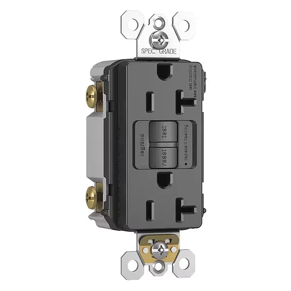 TRGF20BK GFCI   TR.ST.20A.BLACK EATON