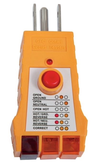 RT200  GFCI  RECEPTACLE  TESTER
