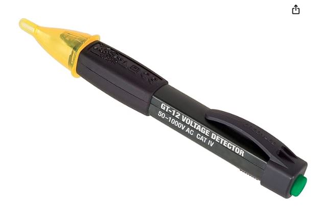 GT-12  Greenlee - Detector, voltaje sin contacto, instrumentos de prueba Elec (GT-12A) tester