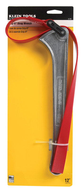 S-12H   Grip-It® Strap Wrench, 1-1/2 to 5-Inch, 12-Inch L