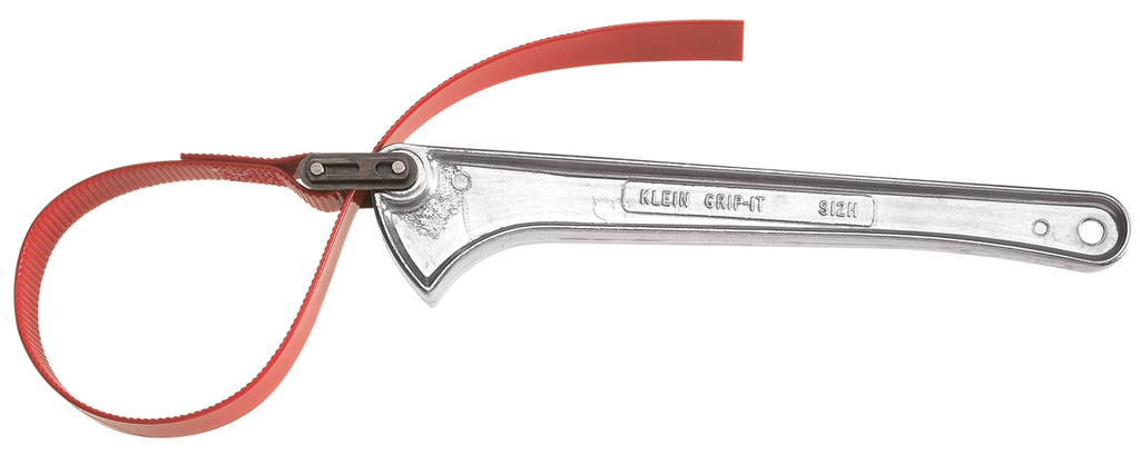 S-18H  Grip-It® Strap Wrenches, Silver/Red, 18-Inch