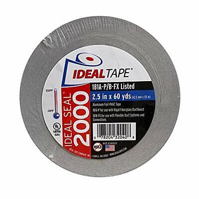 63S4  IDEAL TAPE TEIPE DE ALUMINIUM  2.5'' X 60 YDS  FASSON UL181A-P/181B-FX