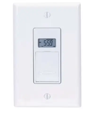 EJ500C  IN WALL Timer, Digital, 120V, 12A, Wall Switch