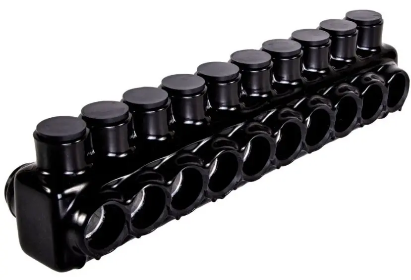 LICD2/0-10 USAD2/0-10  INSULATED POWER DISTRIBUTION DUAL  2/0  10PORT
