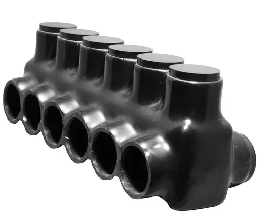 LICD2/0-6 USAD2/0-6  63004B INSULATED POWER DISTRIBUTION DUAL  2/0  6PORT