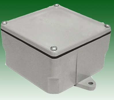 JB442 402150   4 x 4 x 2 PVC Conduit Junction Box