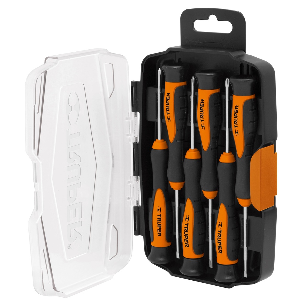 14156   Long precision screwdriver set, 6 pcs