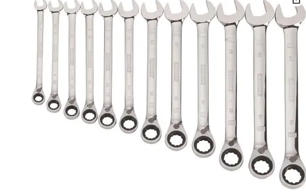 DWMT19230  JUEGO DE LLAVES DE TRINQUETE 
 DEWALT Ratcheting Wrench Set, MM, 12-Piece 