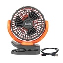 PJSFM1 Personal Jobsite Fan – Portable Rechargeable Worksite Fan.