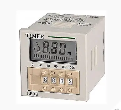 EB75003  LE3S TIMER  Multi Function, Multi Range 1/16 DIN Timer