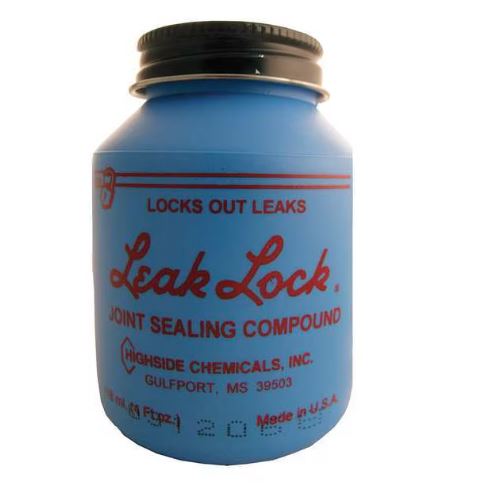 HS10004  Leak Lock is a state-of-the-art high strength, pipe joint sealant consisting of chemically resistant film formers, plasticizers, reinforcing fillers and solvents