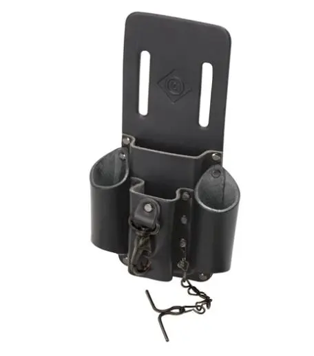 0258-14 4823   LEATHER POUCH 4 POCKET  GREEN LEE