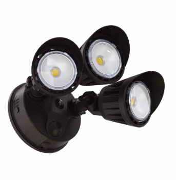 SL-30W-MCT-BZ-D     LED  3 HEAD  SECURITY  30W.30K.40K.50K.BRZ