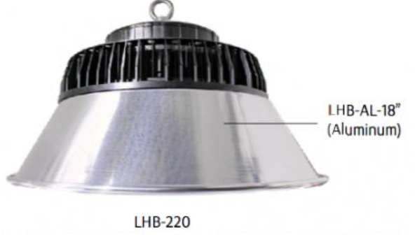 LHB-220-CW    LED  HIGHBAY  220W.50K,ALUM.16