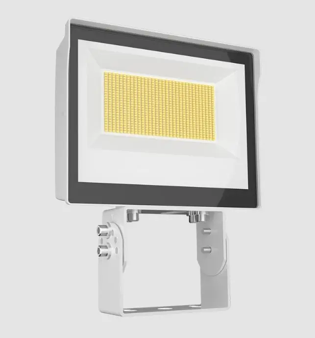 X17XFU105TW   LED FLOOD LIGHT 50W/70W/105W  30K/40K/50K  WHITE TRUNNION