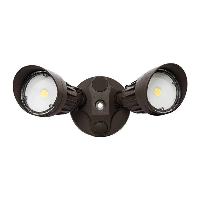 SL-20W-50K-BZ-D   LED SQUARE HEAD SECURITY LIGHTS 20W 5000K. BZ. 120V 