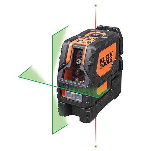 Laser Level, Self-Leveling Green Cross-Line and Red Plumb Spot