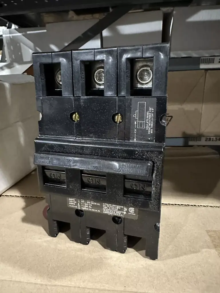 TBFL-23-200    MAIN  BREAKER  BOLT-ON  200A  3PH.