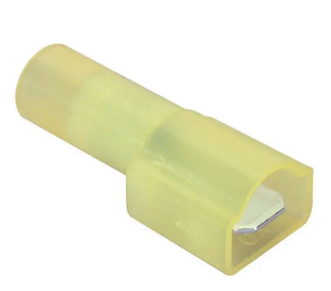 10418   MALE INSUL DISCONNECT  12-10 YELLOW