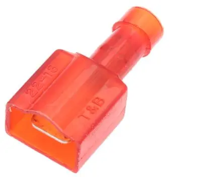 10415  MALE INSUL DISCONNECT  22-18 RED
