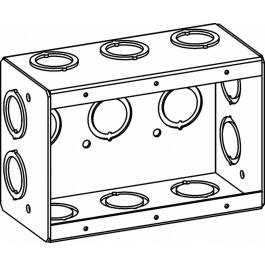 MSB-3  MASONRY BOX 3G .2-1/2"DEEP