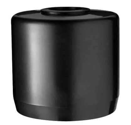 MCAP3B   MIGHT CAP3' FITS  2-7/8' OD  PIPE RAB MCAP3B Landscape Mighty Cap 3" Fits 2 7/8" Od Pipe Black