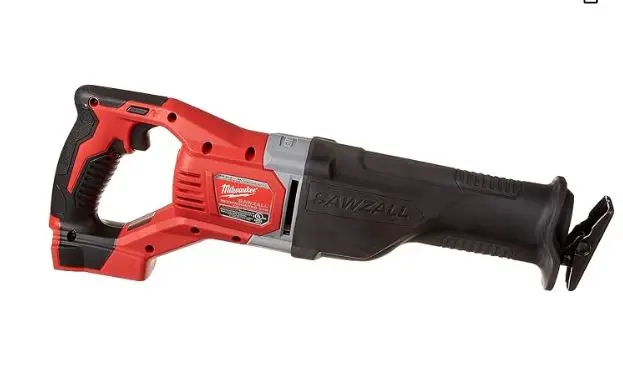 2621-20  MILWAUKEE  M18 18V Lithium Ion Cordless Sawzall 3,000RPM Reciprocating Saw with Quik Lok Blade Clamp and All Metal Gearbox (Bare Tool)
