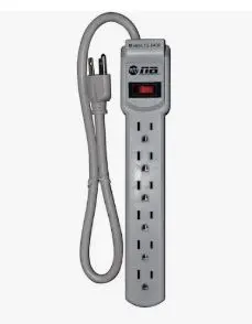 13-414  [6 ] OUTLET  AC POWER STRIP 