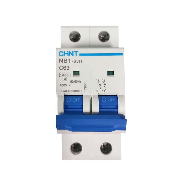 EB10263     NB1-63 BREAKER 2P .63A.5K5